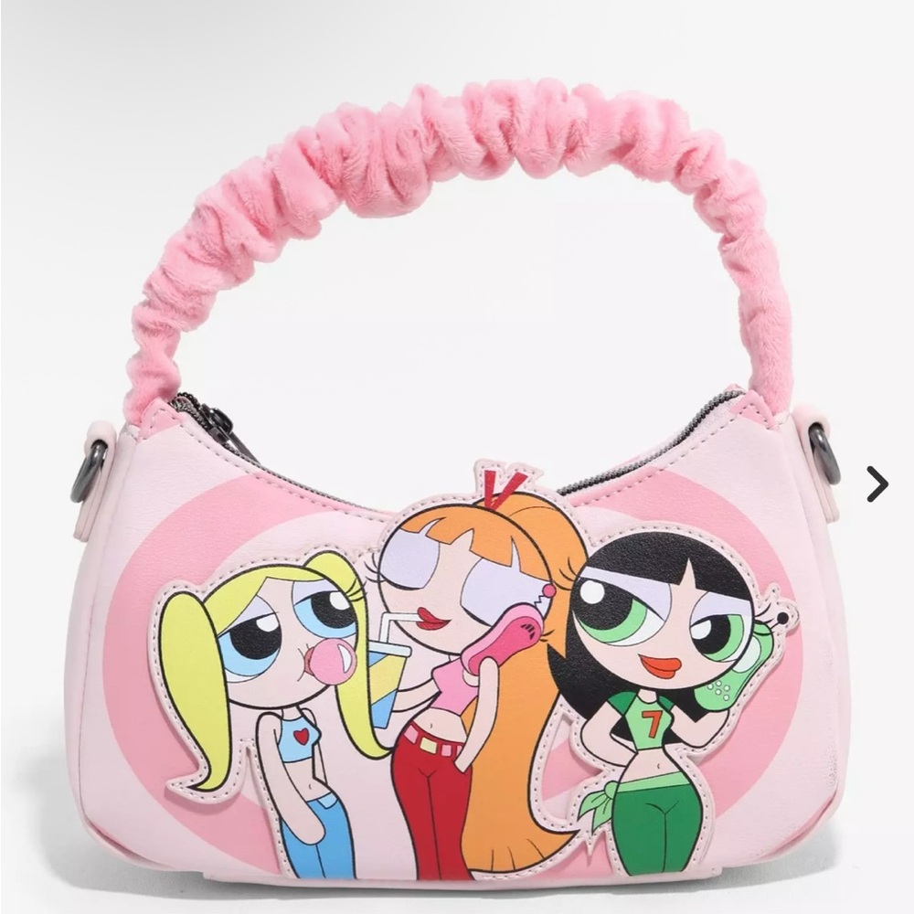 Loungefly Pink Powerpuff Girls Crossbody Bag